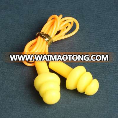 Waterproof safety silicone swimming earplug